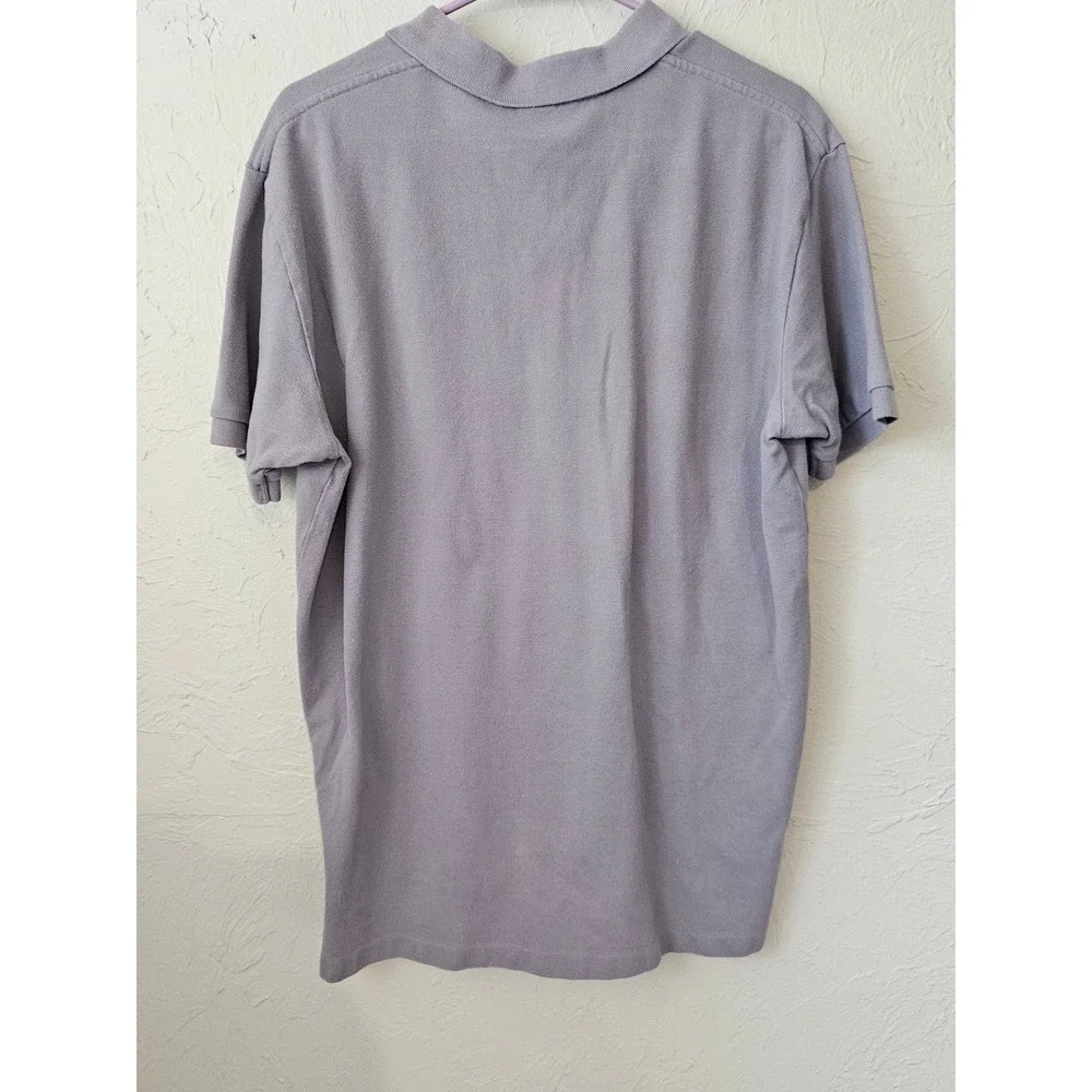 Polo Ralph Lauren Mens‎ Gray Short Sleeve Classic Fit Polo Shirt Size L